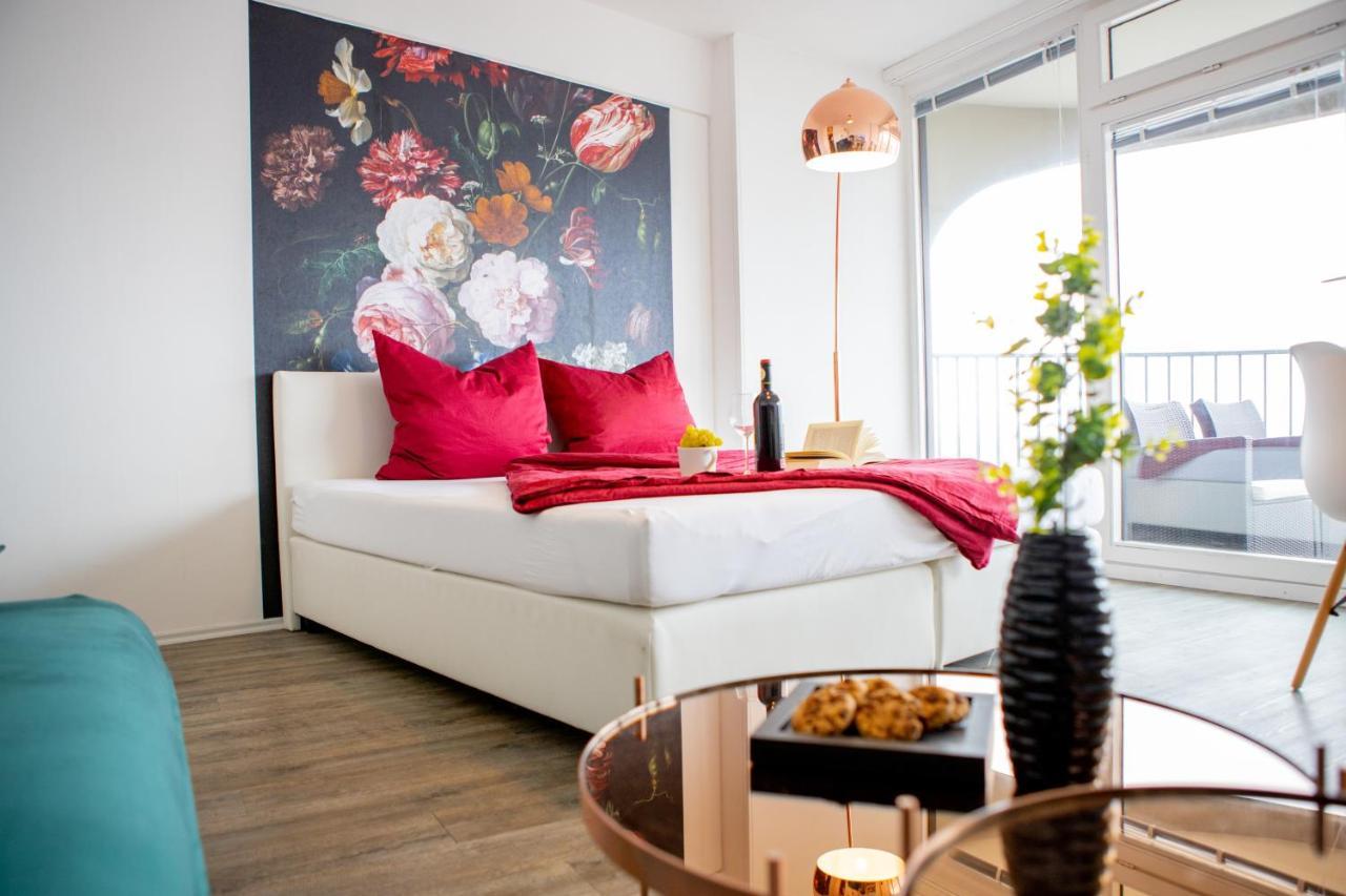 Modernes Apartment Mit Tollem Blick Ueber Die Stadt Augsburg Buitenkant foto
