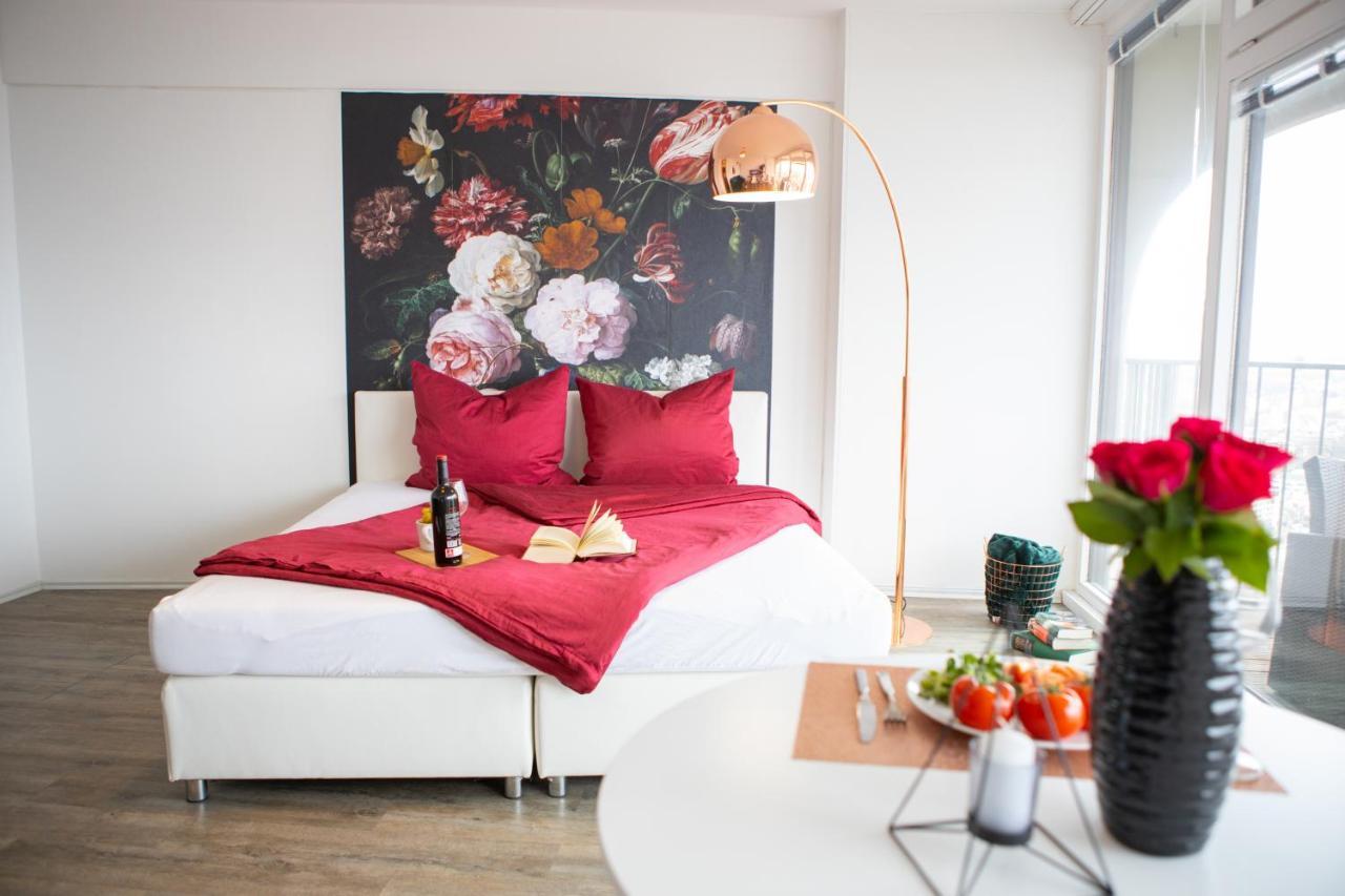 Modernes Apartment Mit Tollem Blick Ueber Die Stadt Augsburg Buitenkant foto
